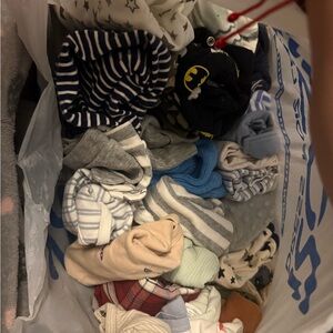 Baby boy clothes bundle size 0–3 months.